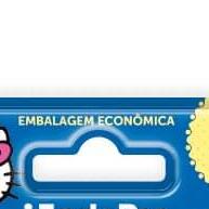 Escova de Dente Infantil Hello Kitty 3D Ventosa – 3 Unidades - imagem 1