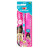 Escova Dental Barbie Condor: Sorriso Saudável e Divertido! - imagem 1
