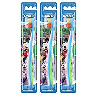 Escova Dental Infantil Oral-B Mickey: Kit com 3! - imagem 1