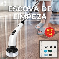 Escova Elétrica Multiuso: Limpeza Turbo Sem Fio! - imagem 1