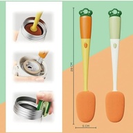 Escova de Limpeza 3 em 1 Multifuncional - Ideal para Copos, Garrafas e Mamadeiras - imagem 4