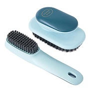 Conjunto de escova para esfregar roupas de qualidade, escova de limpeza doméstica para banheiro, tapete para pia de chuveiro, aderência ergonômica, pacote com 2 - imagem 2