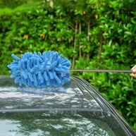 Escova Retrátil Azul de Aço Inoxidável: Limpeza Eficiente e Sem Poeira - imagem 2