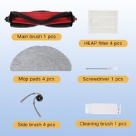 VIEWALL Kit de Acessórios Roborock Q7 M5 - Escova, Filtros HEPA, Esfregões e Mais - imagem 4