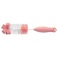 Kuka – Escova de Limpeza para Mamadeira Rosa com Bico Escova e Cerdas Firmes - imagem 2