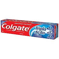 Colgate Tripla Ação Hortelã 90g – Saúde e Frescor em Cada Escovação - imagem 2