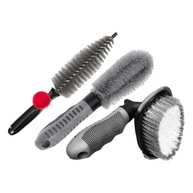 Kit 3 Escovas para Limpeza de Pneus e Rodas de Carro - Profissional e Durável - imagem 5