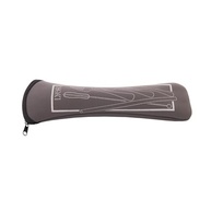 Conjunto 6 Peças Estojo Neoprene Cinza + 3 Talheres + Canudo + Escovinha - Lyor - imagem 4