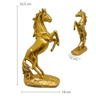 Estatueta de Cavalo em Pé em Resina - Decoração Elegante para Casa e Escritório - imagem 4