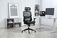 Cadeira de Escritório Ergonômica Posture Office - Apoio Lombar, Altura Ajustável, Design Moderno - imagem 3