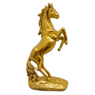 Estatueta de Cavalo em Pé em Resina - Decoração Elegante para Casa e Escritório - imagem 1