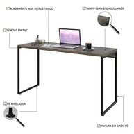Mesa de Escritório Office 1,35m – Moderna e Ergonômica Dynamica - imagem 4