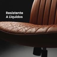 Cadeira de Escritório DT3 Dolly Criss Cross Cosy Chair Rosa Bouclé - Conforto Ergonômico Extra Grande - imagem 5
