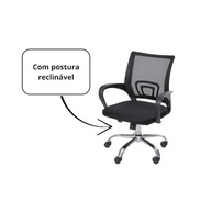 Cadeira de Escritório Giratória com Altura Ajustável - Conforto Premium para Home Office - imagem 4