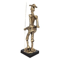 Dom Quixote Estátua em Resina - Escultura Decorativa para Escritório e Ambientes Culturais - imagem 4