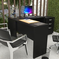 Escrivaninha em L 150cm: Organize seu Escritório! - imagem 2