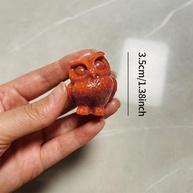 Estatueta de Coruja Pequena em Pedra – Decoração Elegante e Simbólica para Casa e Escritório - imagem 2