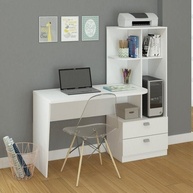 Escrivaninha com Estante Elisa: Organize-se com Estilo! - imagem 1