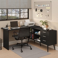 Escrivaninha de Canto Lisboa: Organize seu Home Office! - imagem 1