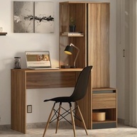 Escrivaninha com Armário Office Morada - Design Moderno e Funcionalidade Inteligente - imagem 2
