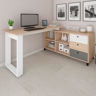Escrivaninha Next 3 Gavetas: Organize-se com Estilo! - imagem 1