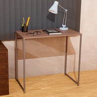 Escrivaninha Mesa Computador Industrial 80cm em MDF com Pés de Aço - Ideal para Home Office - imagem 5