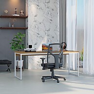 Escrivaninha Studio 180cm Branca – Ideal para Home Office - imagem 1