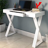 Escrivaninha Veneza II com 1 Gaveta: Design Elegante e Funcional - imagem 1