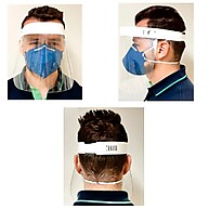 Escudo Facial Reutilizável: Proteção Total e Conforto - imagem 1