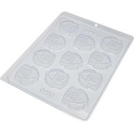 Escudo Pai BWB: Formas de Acetato para Doces - imagem 1