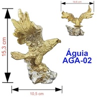 Estatueta Águia Decorativa em Resina - Escultura de Alta Qualidade para Decoração de Ambientes - imagem 3
