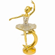 Bailarina Decorativa em Resina - Escultura Elegante para Decoração de Quarto e Casa - Presente Ideal para Amantes de Balé - imagem 1