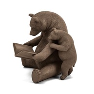 Escultura de Urso em Poliresina - Decoração Elegante e Atemporal para Ambientes Modernos - imagem 5