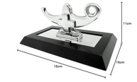 Escultura de Mesa Enfermagem Sarquis Samara Preta - Decoração Profissional Elegante - imagem 4