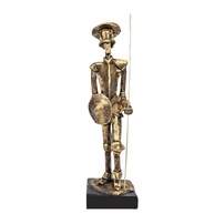 Dom Quixote Estátua em Resina - Escultura Decorativa para Escritório e Ambientes Culturais - imagem 1