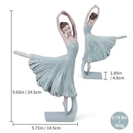 Estátua de Bailarina em Resina - Escultura Elegante para Decoração e Presente - imagem 4