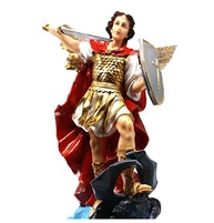 Anjo São Miguel Arcanjo - Escultura em Resina 30 cm com Acabamento Premium - imagem 4