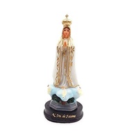 Imagem Nossa Senhora de Fátima - Escultura em Resina 15 cm com Pintura Manual - imagem 2
