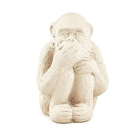Escultura Macaco Decorativo – Estilo Mudo para Ambientes Modernos - imagem 2