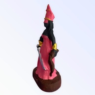 Escultura de Orixá Iansã em Resina 10 cm - Rosa | Decoração Afro-Brasileira com Estilo - imagem 4