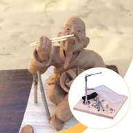 Suporte Fixo para Esculturas em Argila - Base Ajustável com Acessórios Metálicos para Modelagem - imagem 4