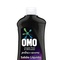 Lava Roupas Líquido Omo Roupas Finas e Delicadas Pretas e Escuras - 900ml - imagem 4