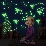 Decalques de Parede de Fadas que Brilham no Escuro - Adesivos Luminosos para Decoração de Quarto Infantil - imagem 3