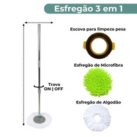 Spin Mop: Limpeza Impecável e Sem Esforço! - imagem 2