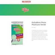 Pano Multiuso EsfreBom Almofada com Íons de Prata - 5 Unidades | Alta Absorção e Antibacteriana - imagem 4