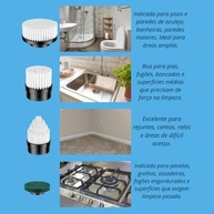 Esfregão Elétrico 9 em 1 Recarregável Sem Fio com Cabo Extensível - Ideal para Cozinha, Banheiro e Pisos - imagem 4
