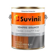 Tinta Esmalte Suvinil Acetinado Sempre Branco 3,6L – Alta Cobertura e Durabilidade - imagem 2