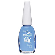 Esmalte Colorama Xô Mal Olhado: Tom Cremoso e Vibrante para Unhas com Atitude - imagem 1