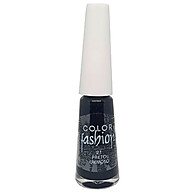 Esmalte Preto Cremoso Color Fashion 8ml - imagem 1