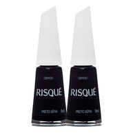 Esmalte Risqué Preto Sépia: Cores Escuras e Poderosas! - imagem 1
